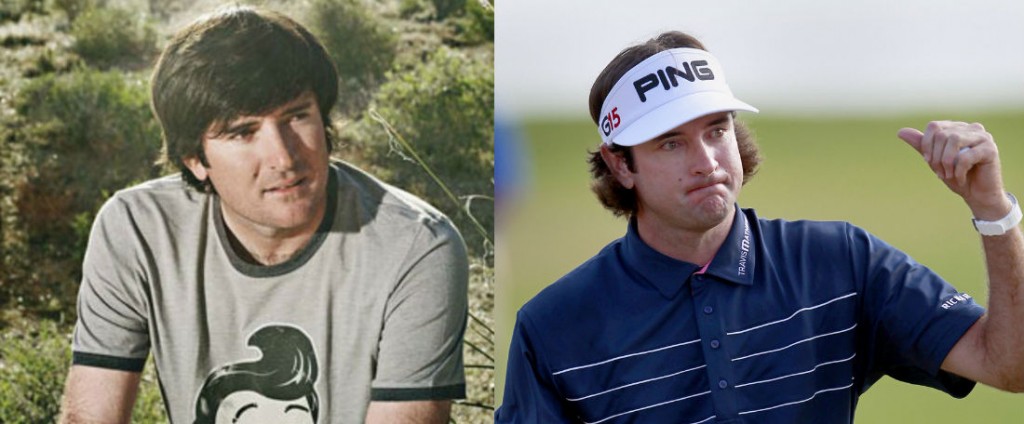 golfistas, cambio con los años, golfistas crecieron, golf antes y despues, como se veían los  golfistas antes, golfistas cuandio jóvenes, pga golfistas, golfistas profesionales